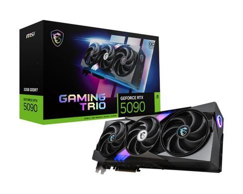 MSI Видеокарта GeForce RTX 5090 32GB GDDR7 GAMING TRIO OC 912-V530-014 фото