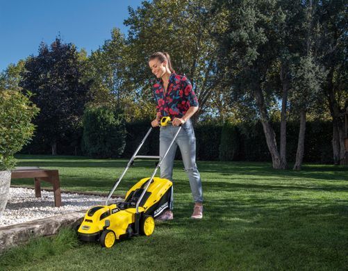 Karcher Газонокосилка аккумуляторная LMO 18-33 Battery, 18В, 33см, 35-65мм, мульч-е, solo(без АКБ и ЗУ) 1.444-400.0 фото