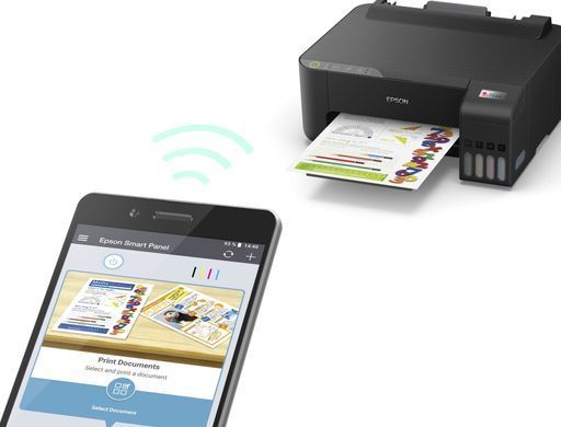 Epson Принтер ink color A4 EcoTank L1250 33_15 ppm USB Wi-Fi 4 inks C11CJ71404 фото