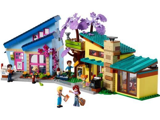 LEGO Конструктор Friends Родинні будинки Оллі й Пейслі 42620 фото