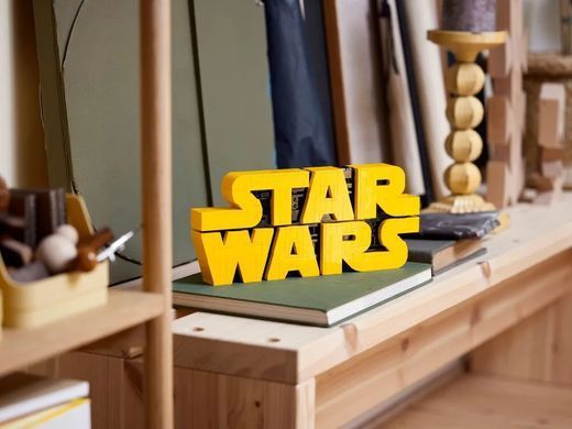 LEGO Конструктор LEGO Star Wars Логотип з кубиків &laquo;Зоряні війни&raquo; 75407 фото