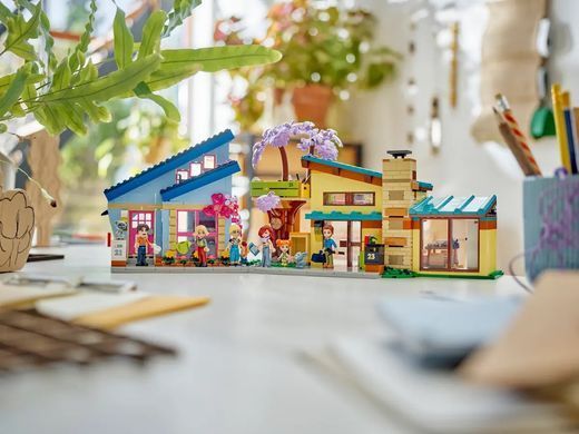 LEGO Конструктор Friends Родинні будинки Оллі й Пейслі 42620 фото