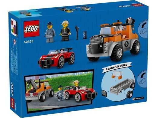 LEGO Конструктор City Эвакуатор и ремонт спортивних авто 60435 фото