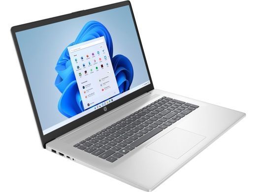 HP Ноутбук 17-cp3000ua 17.3" FHD IPS AG, AMD R7-7730U, 16GB, F1024GB, UMA, Win11, сріблястий 9H8R0EA фото