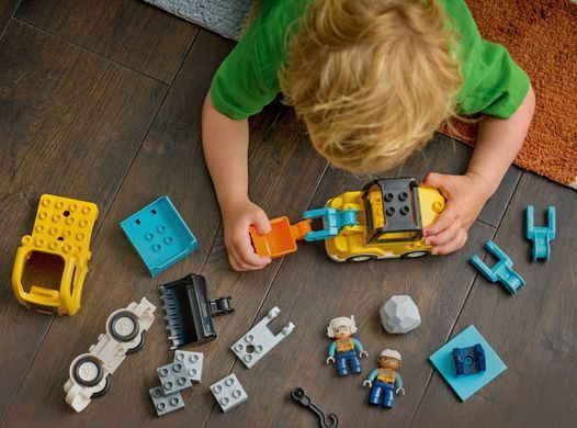 LEGO Конструктор LEGO DUPLO Town 3-в-1 Будівельна техніка 10475 фото