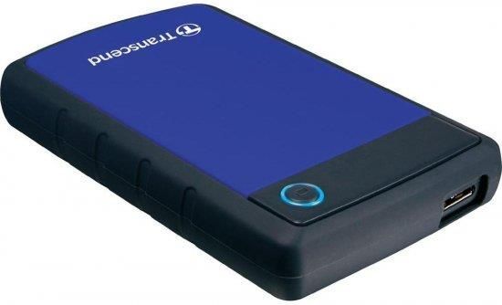 Transcend Портативный жесткий диск 4TB USB 3.1 StoreJet 25H3 Blue TS4TSJ25H3B фото