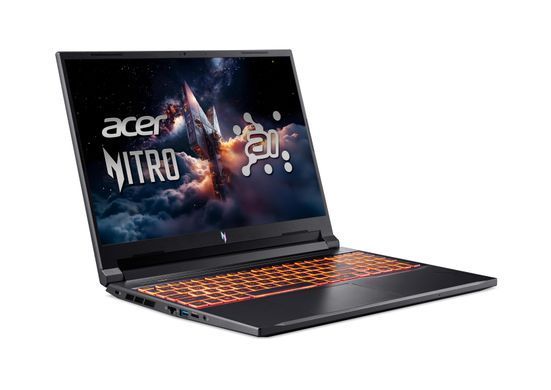 Acer Ноутбук Acer Nitro V 16 ANV16-42 16" WUXGA IPS, AMD R5-240, 32GB, F1TB, NVD5060-8, Lin, чорний NH.U1GEU.004 фото