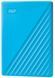 WD Портативний жорсткий диск 4TB USB 3.2 Gen 1 My Passport Синій 1 - магазин Coolbaba Toys