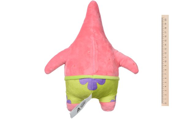 Мягкая игрушка SpongeBob Exsqueeze Me Plush Patrick Burp со звуком EU690903 фото