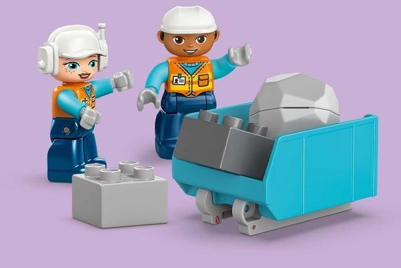LEGO Конструктор LEGO DUPLO Town 3-в-1 Будівельна техніка 10475 фото