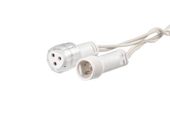 Удлинитель кабеля Twinkly PRO, IP65, AWG22 PVC Rubber 5м, белый TW-PLC-EXT-WR фото