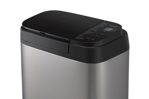 Panasonic Хлебопечка 550Вт, программ-30, макс.вес -1.25кг, форма-прямоугольник, металл, черный SD-YR2550STS фото