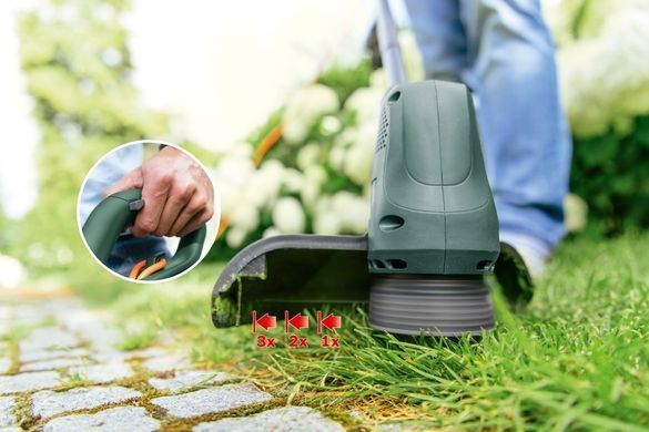 Bosch Триммер садовый EasyGrassCut 23, 280Вт, 23 см, леска, 1.9 кг 0.600.8C1.H01 фото
