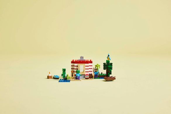 LEGO Конструктор LEGO Minecraft Будинок з вибухівки в джунглях 21275 фото