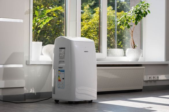 ARDESTO Кондиціонер мобільний CoolFlex 35м2 on/off 12000BTU 3.5кВт A/- R290 білий