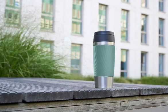 Tefal Термочашка Travel Mug Classic Twist, 360мл, нержавеющая сталь, зеленый N2024310 фото