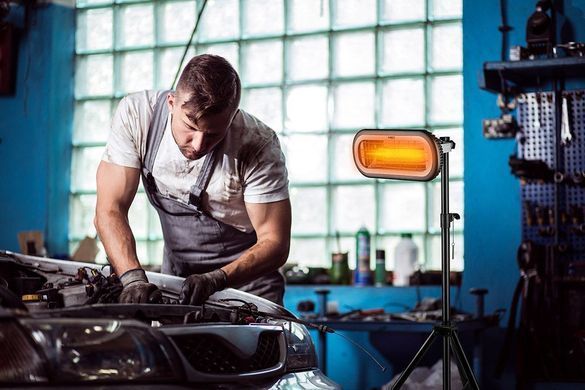 Neo Tools Інфрачервоний обігрівач, 2000 Вт, 24м2, 11.5х46х19 см, IP65 90-032 фото