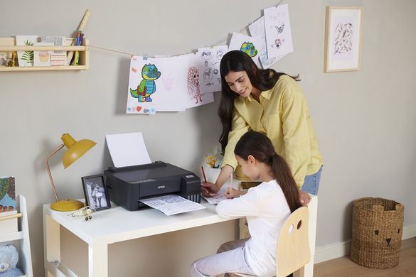 Epson Принтер ink color A4 EcoTank L1250 33_15 ppm USB Wi-Fi 4 inks C11CJ71404 фото