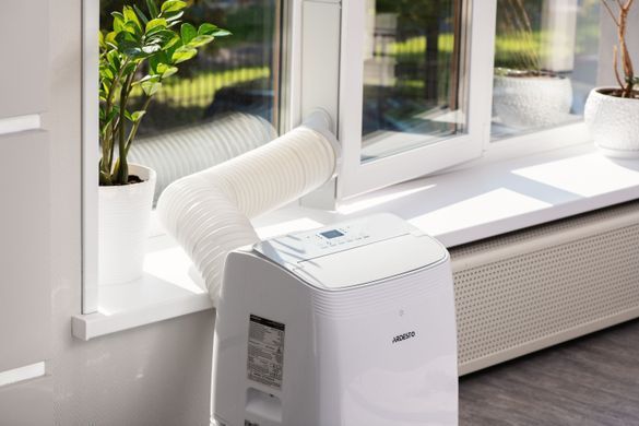 ARDESTO Кондиціонер мобільний CoolFlex 35м2 on/off 12000BTU 3.5кВт A/- R290 білий