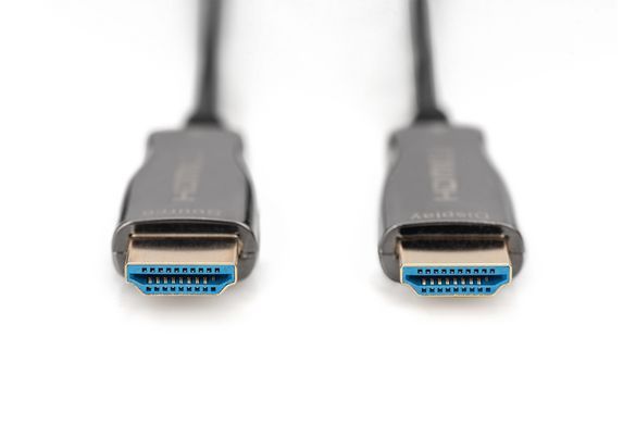 Digitus Кабель HDMI UHD 4K, AOC hybrid-fiber, type A M/M, 15м, черный AK-330125-150-S фото