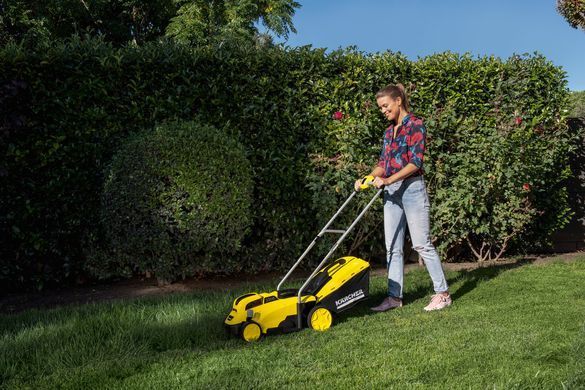 Karcher Газонокосилка аккумуляторная LMO 18-33 Battery, 18В, 33см, 35-65мм, мульч-е, solo(без АКБ и ЗУ) 1.444-400.0 фото