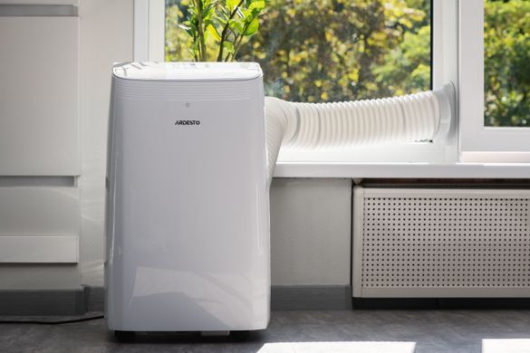 ARDESTO Кондиціонер мобільний CoolFlex 35м2 on/off 12000BTU 3.5кВт A/- R290 білий
