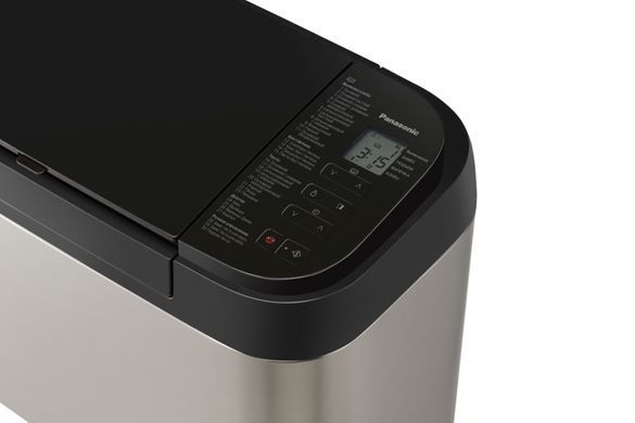 Panasonic Хлебопечка 550Вт, программ-30, макс.вес -1.25кг, форма-прямоугольник, металл, черный SD-YR2550STS фото