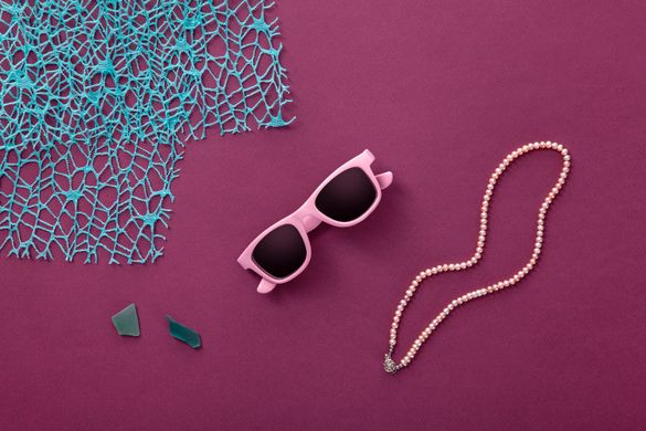 Детские солнцезащитные очки Koolsun нежно-розовые серии Wave (Размер: 1+) KS-WAPS001 фото