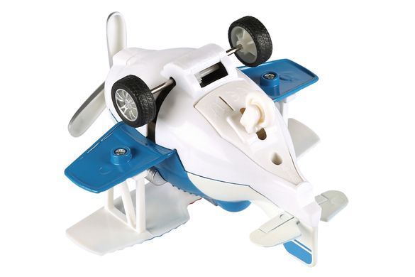 Самолет металический инерционный Same Toy Aircraft синий SY8013AUt-2 фото