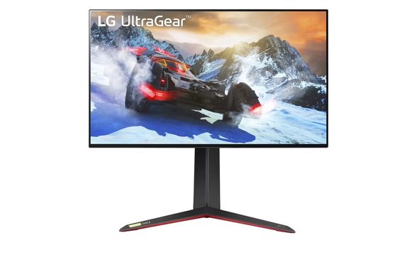 LG Монітор 27" 27GP95RP-B 2xHDMI, DP, Audio, USB, NanoIPS, 3840x2160, 160Hz, 1ms, DCI-P3 98%, G-SYNC, FreeSync, Pivot, HDR600 27GP95RP-B фото