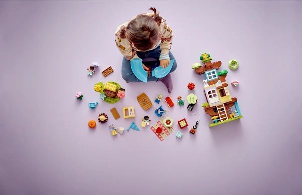 LEGO Конструктор DUPLO Домик на дереве 3 в 1 10993 фото
