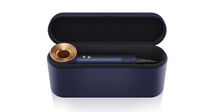 Dyson Фен HD07 Supersonic Prussian Blue/Rich Copper, 1600Вт, 4 режими, іонізація, хол. обду, кейс для зберігання, синьо-мідний 412525-01 фото