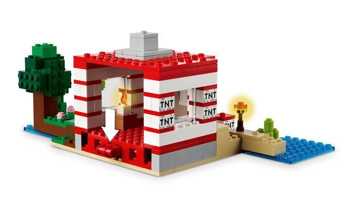 LEGO Конструктор LEGO Minecraft Будинок з вибухівки в джунглях 21275 фото