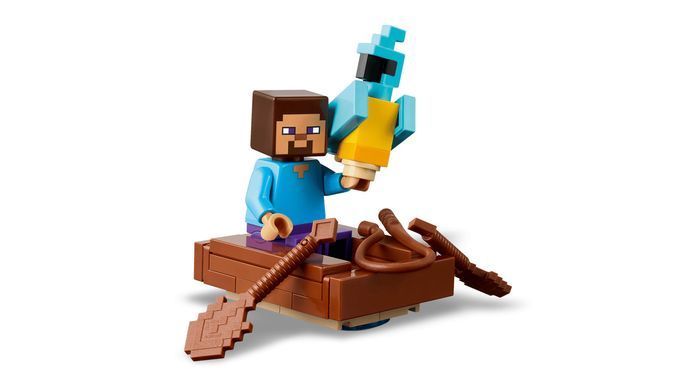 LEGO Конструктор LEGO Minecraft Будинок з вибухівки в джунглях 21275 фото