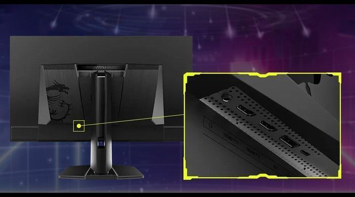 MSI Монітор MSI 31.5" MAG 322UP-E16 2xHDMI, DP, USB-C, Audio, QD-OLED, 3840x2160, 165Hz, 0.03ms, sRGB 138%, FreeSync, HAS, HDR400 9S6-3DD29A-049 фото