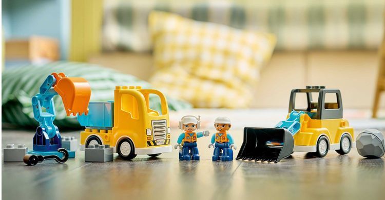 LEGO Конструктор LEGO DUPLO Town 3-в-1 Будівельна техніка 10475 фото