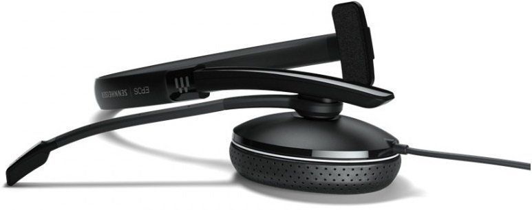Sennheiser Гарнітура комп'ютерна моно On-Ear ADAPT 135T USB II, 3.5мм/USB, односпрямований, сертифікат Microsoft Teams, 1.8м, Чорний 1000900 фото