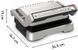Tefal Гриль прижимной OptiGrill 4in1 Inox, 2100Вт, темп. режимов-4, съёмные пластины, металл 3 - магазин Coolbaba Toys