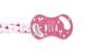 Держатель пустышки Nuvita 6070 с кольцом цвет клубничный 3 - магазин Coolbaba Toys