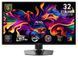 MSI Монітор MSI 31.5" MAG 322UP-E16 2xHDMI, DP, USB-C, Audio, QD-OLED, 3840x2160, 165Hz, 0.03ms, sRGB 138%, FreeSync, HAS, HDR400 1 - магазин Coolbaba Toys
