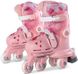YVolution Роликові ковзани Twista, розмір 30-34, рожевий 1 - магазин Coolbaba Toys