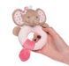 Nattou Брязкальце-кільце слоник Розі 2 - магазин Coolbaba Toys