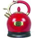 Електрочайник Kaiser Empire, 2л, метал, ретро-дизайн, червоний 1 - магазин Coolbaba Toys