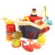 Ігровий набір - ЛОВИСЬ, РИБКО (для гри у ванній, 12 аксесуарів) 1 - магазин Coolbaba Toys