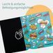 PocketBook Чехол 743 серии Flip, с комическим принтом 4 - магазин Coolbaba Toys