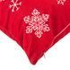 ARDESTO Pillow decor. Christmas 45х45cm, 100% polyester, red