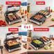Tefal Гриль прижимной OptiGrill 4in1 Inox, 2100Вт, темп. режимов-4, съёмные пластины, металл 5 - магазин Coolbaba Toys