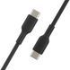 Belkin Кабель USB-C > USB-C заряджання/синхронізації 2м, 60Вт, Type-C, PVC, чорний 4 - магазин Coolbaba Toys