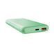 Trust Акумулятор портативний літій-іонний power bank Trust Redoh, 10000мА&middot;год, USB-A/2хUSB-C, 18W, QC 3.0, PD, зелений 1 - магазин Coolbaba Toys
