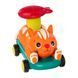 Машинка инерционная серии "Лапкомобили" - КОТИК, ЦВЕТ ОРАНЖЕВЫЙ 2 - магазин Coolbaba Toys